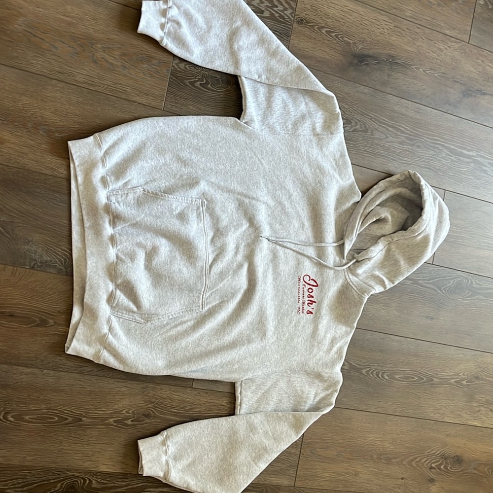 Grey oversize hoodie